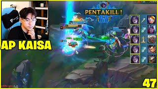 TENZ Gets PENTAKILL On AP Kaisa Top Most Watched League Clips Today 47 [upl. by Aiz963]