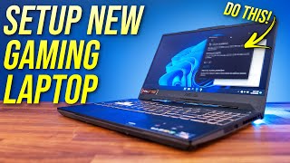 How To Setup Your New Gaming Laptop [upl. by Marko]