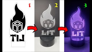 How to PROPERLY Laser Engrave Acrylic  LIT Tutorials [upl. by Kayley]