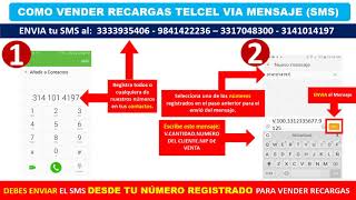 SMS  RECARGAS TELCEL [upl. by Eenwat]