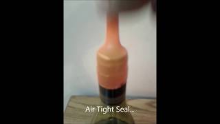 DIY wine bottle Stopper [upl. by Hitt]