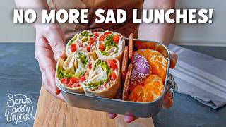 5 Delicious Lunch Ideas  Quick amp Easy Meal Prep For School Work Etc [upl. by Nicki544]