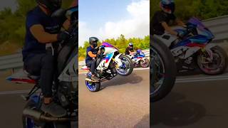 Bmw S1000RR Me Wheelie😍shortstrendingwheeliebmwbmws1000rrs1000rrflybyManojDeyridertop [upl. by Apfel]