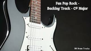 Fun Pop Rock  Backing Track  C Major  114 BPM [upl. by Roselia]