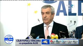 Declaraţii Călin Popescu Tăriceanu după închiderea urnelor Alegeri Parlamentare 2016 [upl. by Eiramenna641]