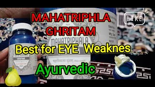 MAHATRIPHALA GHRITAMProduct reviewAyurvedic medicine [upl. by Amuh468]