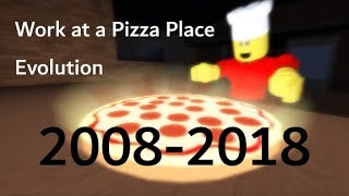 Work at a pizza place Evolution 20082018 [upl. by Odessa27]