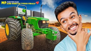 Finally Johndeere Me 26 No Tyre Laga Diye❤️ Guru Veer Vlogs [upl. by Ocsic]