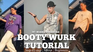 BOOTY WURK TIKTOK DANCE TUTORIAL [upl. by Ardnuahc]