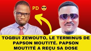 TOGBUI ZEWOUTO REMETS PAPSON MOUTITÉ À SA PLACE [upl. by Anialram]