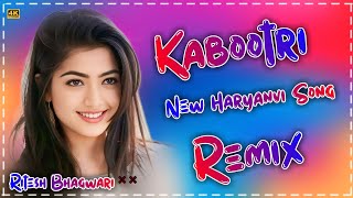 Kabootri Diler Kharkiya Dj Remix Song  Hard Bass Remix  New Haryanvi Song 2024  Ritesh Bhagwari [upl. by Nipsirc]