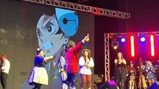 Show musical de Anime Songs da ACEMA no Jundiaí Matsuri 2024 [upl. by Yetsirhc]