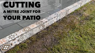 FirstTime Mitering A Beginners Guide to Perfect Cuts mitring patio featurewall [upl. by Arihaj]