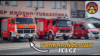 8 OSOBOWY POMARAŃCZOWY JELCZ PATENT W MERCEDESIE  OSP KROSNO TURASZÓWKA [upl. by Eizzo]