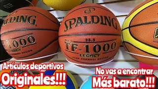 DONDE COMPRAR LOS BALONES MÁS BARATOS DEL CENTRO BÁSQUET FUTBOL SOCCER AMERICANO BOX NATACIÓN Y MÁS🤯 [upl. by Petronia990]