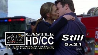 Castle 5x21 quotStillquot End Scene Castle amp Becket Are Out In The Open Retroclips of Caskett Kiss HDCC [upl. by Ettenoj484]