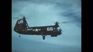 US Navy HUP2 Retriever operations on USS Randolph CV15 in 1954 [upl. by Euton]