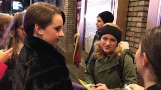 Lucy meeting Christy Altomare Broadway’s Anastasia [upl. by Crispas234]