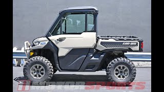 2024 CanAm® Defender Limited HD10 Desert Tan amp Timeless Black EA24049 iMotorsports [upl. by Drarig819]