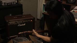 Marshall AS50D Acoustic Amp Preview By John Ehkhu [upl. by Eilujna582]