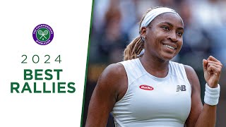 Incredible Rallies from The Championships  Wimbledon 2024 [upl. by Bala]