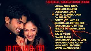 Manmadhan  Original Background Score  STR  Jyothika Yuvan  Shankar Raja  Part 2 [upl. by Eeryn]