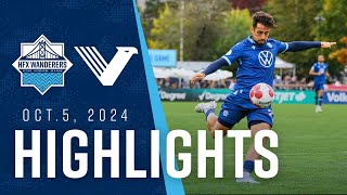 HIGHLIGHTS  Halifax Wanderers vs Vancouver FC  Oct 5 2024 [upl. by Ashton175]