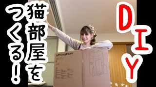 【宇宙船お猫の部屋DIYする！！】ねこ様の過ごしやすそうな部屋をDIYしてみる！！！！【人間】 [upl. by Hance769]