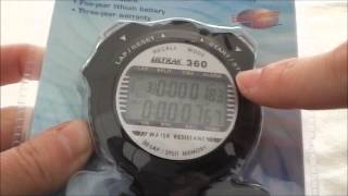 Ultrak 360 Stopwatch [upl. by Agnola70]