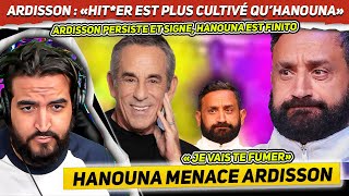 Alerte Drama Ardisson refuse de sexcuser Hanouna le menace quotJe vais te fumerquot [upl. by Heyes]