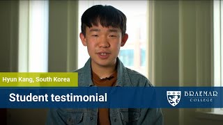 Korean Student Testimonial at Braemar College [upl. by Giglio]