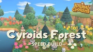 GYROIDS FOREST  Speed Build  Animal Crossing New Horizons [upl. by Jedidiah]