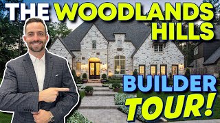 The Woodlands Hills  Builders EXPLAINED Home tour of all the builders in The Woodlands Hills [upl. by Donny]