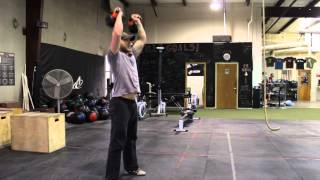 Kettlebell Thrusters [upl. by Epolulot]