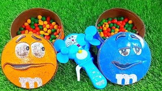 Satisfying Videos  Unpacking 2 MampMs Box With 🌈 yummy 🤤 Candy ASMR SpiderMan [upl. by Nlycaj]