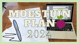 Moestuin plan 2024  Digitale moestuin planner [upl. by Cheyney]