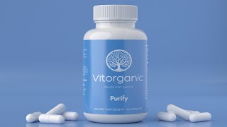 3D Product Video  Promo video  Supplement Ads  dietary supplements  Vitorganic [upl. by Artema]