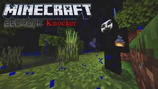 The Knocker in Minecraft Survival PeMcbedrock [upl. by Blynn]