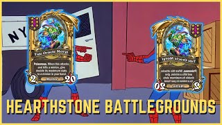 Morgl Mirror Match Hearthstone Battlegrounds [upl. by Oniratac]