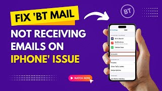 Fix BT Mail Not Receiving Emails on iPhone Issue  Help Email Tales [upl. by Harlow]