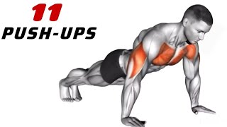 11 best push up workout at home in 2024  push ups for beginners [upl. by Anner]