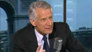 Clearstream Villepin accuse Sarkozy de senfermer dans sa haine [upl. by Einnoj]