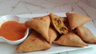 Kupika Sambusa za Viazi Tamu Sana Ajabu😋How to make vegs samosa [upl. by Wellesley]