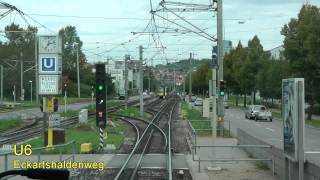 Stadtbahn Stuttgart linia U6 [upl. by Aljan]