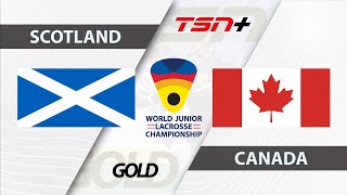 2024 WJLC  Scotland vs Canada  Gold Medal Game 12 [upl. by Lleoj328]