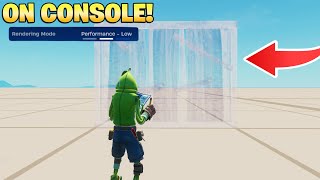 How To Get PERFORMANCE MODE On Console PS4PS5XBOX Fortnite Season 3 [upl. by Reginnej]