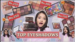 TOP 10 EYESHADOW PALETTE in INDIA  Affordable Eyeshadow palette Starting with Rs150  Anshika [upl. by Prakash]