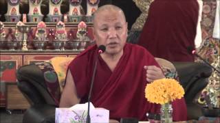 Teachings on Karma cause and effect by HE Sangye Nyenpa Rinpoche [upl. by Salhcin]