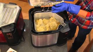 Butterball XXL Digital 22 lb Indoor Electric Turkey Fryer by Masterbuilt with Mary Beth Roe [upl. by Adidnere840]