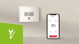 Comment configurer thermostat intelligent MiGo   Bulex [upl. by Drusy]